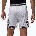Шорти баскетбольні чоловічі Nike Jordan Mesh Diamond 4" white/black/black 4