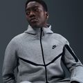 Кофта чоловіча Nike Tech Windrunner Full Zip cave dark grey heather/black 5