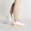 Черевики жіночі SKECHERS Uno Lite Exuberant Hearts white/multi 2
