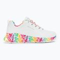 Черевики жіночі SKECHERS Uno Lite Exuberant Hearts white/multi 3
