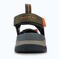 Чоловічі сандалі SKECHERS Tresmen Ryer оливкові/чорно-помаранчеві 6