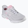 Жіночі кросівки SKECHERS Go Walk 7 Valin сіро-рожеві 8