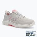 Жіночі кросівки SKECHERS Go Walk 7 Valin сіро-рожеві
