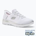 Кросівки жіночі SKECHERS Summits Diamond Dream white/silver