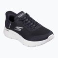 Жіночі кросівки SKECHERS Go Walk Flex Grand Entry чорні/білі 8