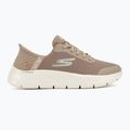Кросівки жіночі SKECHERS Slip-ins Go Walk Flex Grand Entry taupe/white 2
