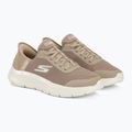 Кросівки жіночі SKECHERS Slip-ins Go Walk Flex Grand Entry taupe/white 4