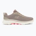 Кросівки жіночі SKECHERS Go Walk 7 Clear Path taupe/pink 2