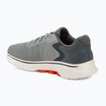 Кросівки чоловічі SKECHERS Go Walk 7 The Construct grey/white/orange 3