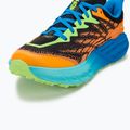Кросівкі для бігу чоловічі HOKA Speedgoat 5 solar flare/diva blue 7