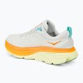 Кросівки для бігу чоловічі HOKA Bondi 8 blanc de blanc/solar 3