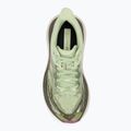 Жіночі кросівки HOKA Stinson 7 seed green/буряковий корінь 5