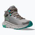 Черевики туристичні чоловічі HOKA Trail Code GTX galactic grey/electric aqua 8