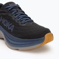 Кросівки для бігу чоловічі HOKA Bondi 8 black/ironore 7