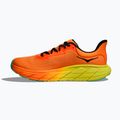 Кросівки для бігу чоловічі HOKA Arahi 7 electric tangerine/black 10