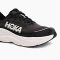 Кросівки для бігу чоловічі HOKA Skyflow Wide black/white 7