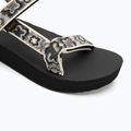 Жіночі босоніжки Teva Midform Universal неонові квіткові чорні / білі 7