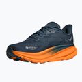 Чоловічі бігові кросівки HOKA 9 GTX штормове небо/помаранчева цедра 4