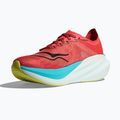 Жіночі бігові кросівки HOKA Mach X 2 грейпфрут/електричний корал 12