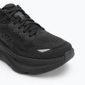 Чоловічі бігові кросівки HOKA Bondi 9 Wide чорний/чорний 7