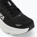 Чоловічі бігові кросівки HOKA Bondi 9 Wide чорний/білий 7