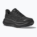Кросівки для бігу жіночі HOKA Bondi 9 Wide black/black