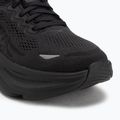 Кросівки для бігу жіночі HOKA Bondi 9 Wide black/black 7