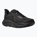 Кросівки для бігу чоловічі HOKA Clifton 10 Wide black/black