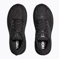 Кросівки для бігу чоловічі HOKA Clifton 10 Wide black/black 6