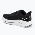 Кросівки для бігу чоловічі HOKA Clifton 10 Wide black/white 3