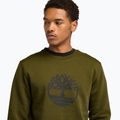 Чоловічий світшот Timberland Tree Logo Crew Neck темно-оливковий 4