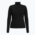 Жіноча термоактивна кофта Smartwool Classic Thermal Merino Base Layer 1/4 Zip Boxed чорна