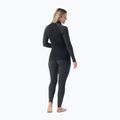 Кофта термічна жіноча Smartwool Classic Thermal Merino Base Layer 1/4 Zip Boxed black digi snow 2