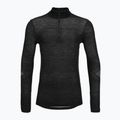 Кофта термічна чоловіча Smartwool Intraknit Thermal Merino Base Layer 1/4 Zip black/white