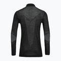Кофта термічна чоловіча Smartwool Intraknit Thermal Merino Base Layer 1/4 Zip black/white 2