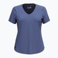 Футболка трекінгова жіноча Smartwool Active Ultralite V-Neck nightfall blue 3