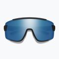 Окуляри сонцезахисні Smith Wildcat matte black/chrp polarized blue mirror/clear 2