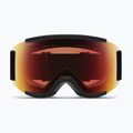 Гірськолижні маски Smith Squad black/chromapop pro photochromic red mirror 8