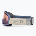 Гірськолижні окуляри Smith Blazer granite blue/blue sensor mirror 4