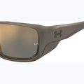 Окуляри сонцезахисні чоловічі Under Armour Attack MD S3 brwn metlzed/gold mirror oleophobic 7