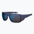 Окуляри сонцезахисні чоловічі Under Armour Attack MD S3 blue metalized/blue multilayer oleophobic 2