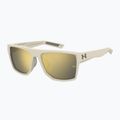 Окуляри сонцезахисні чоловічі Under Armour Launch 2/G S3 khaki/gold mirror 2