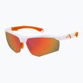 Окуляри сонцезахисні чоловічі Polaroid PLD 7055/S white/red multilayer polarized high contrast 2