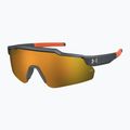 Окуляри сонцезахисні дитячі Under Armour Levelup Jr S3 metalized grey/gold mirror 2