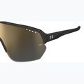 Сонцезахисні окуляри Under Armour Gamedat II/G S3 металізовані чорні/сіро-бронзові з дзеркальним покриттям 7