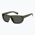 Окуляри сонцезахисні чоловічі Polaroid PLD 7057/S matte green/grey polarized 2