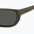 Окуляри сонцезахисні чоловічі Polaroid PLD 7057/S matte green/grey polarized 6