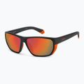 Окуляри сонцезахисні чоловічі Polaroid PLD 7057/S matte black orange/red multilayer polarized 2
