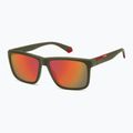 Окуляри сонцезахисні чоловічі Polaroid PLD 2164/S military green/red multilayer polarized 2