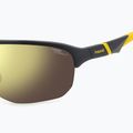 Окуляри сонцезахисні чоловічі Polaroid PLD 7059/S matte black yellow/gold polarized high contrast 6